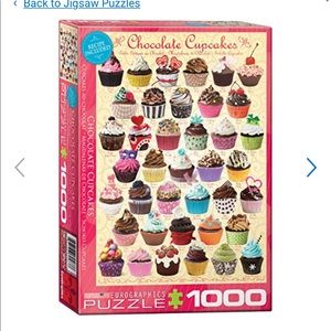 Eurographics cupcake puzzle - 1000 pieces